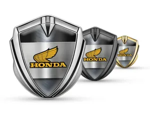 Honda Domed 3D Abzeichen Sportliches Design Hochwertig 3D